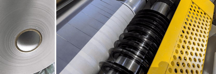 The packaging process encountered problems with dull blades and uneven cutting