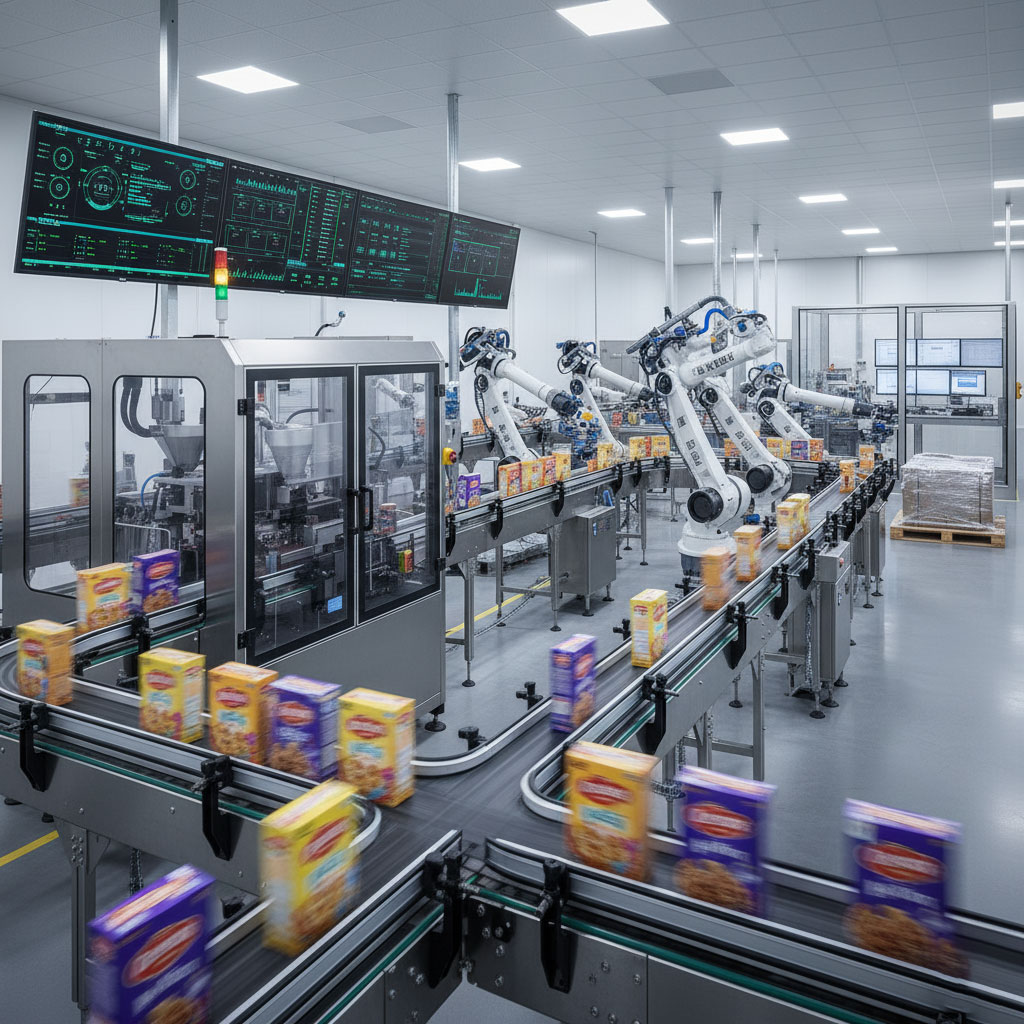 Servo-driven packaging machines and full-line automation advancements in the 2000s.